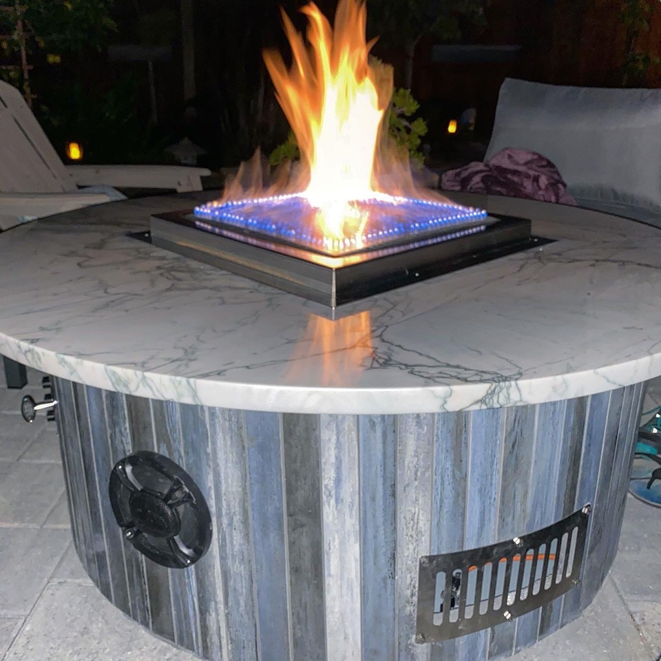 stone top for firepit