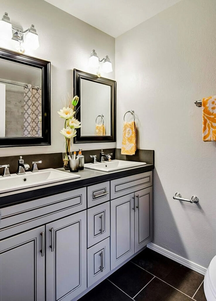 J&K modern vanity cabinets