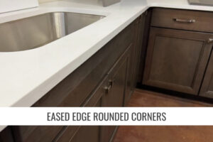 eased edge rounded corners