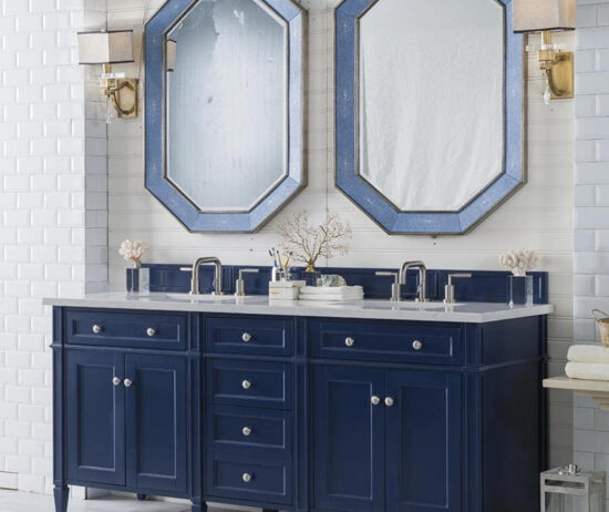 james martin vanities - blue