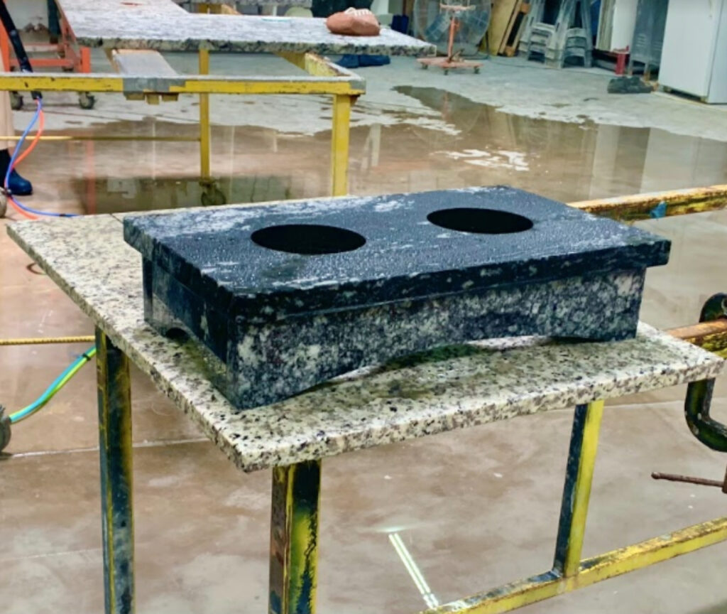 stone dog bowls
