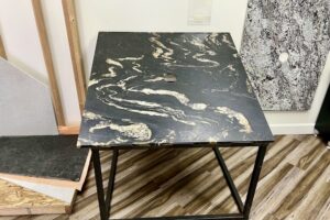 molded stone shower base